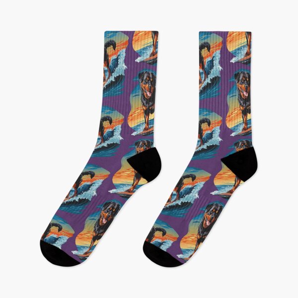 Item preview, Surfing Rottweiler designed and sold by VelvetRoom.