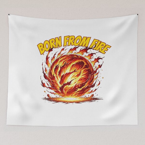 Item preview, Born from Fire Powerful Flame Energy Artwork Shirt designed and sold by kylmllr101684.