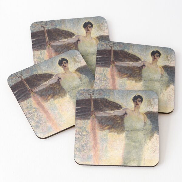 Item preview, Angel With Flaming Sword - Franz von Stuck designed and sold by forgottenbeauty.