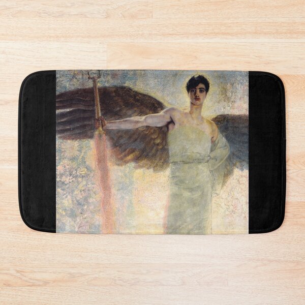 Item preview, Angel With Flaming Sword - Franz von Stuck designed and sold by forgottenbeauty.