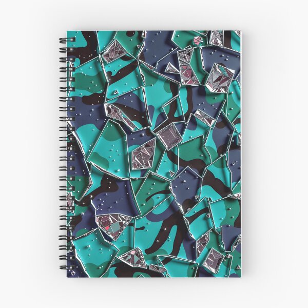 Item preview, Abstract Camouflage Shattered Glass Crystals Pattern Design designed and sold by TheArtOfPat.