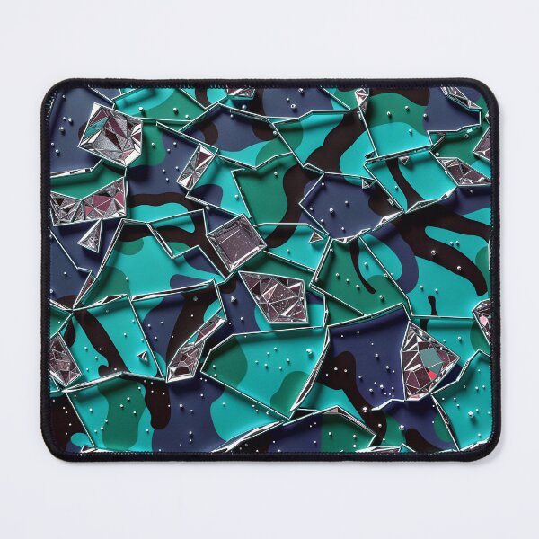 Item preview, Abstract Camouflage Shattered Glass Crystals Pattern Design designed and sold by TheArtOfPat.