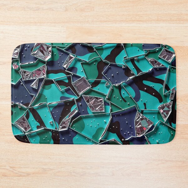 Item preview, Abstract Camouflage Shattered Glass Crystals Pattern Design designed and sold by TheArtOfPat.