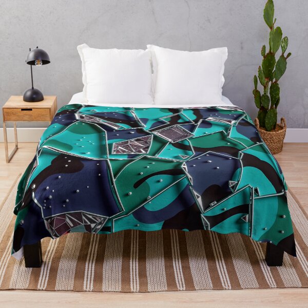 Item preview, Abstract Camouflage Shattered Glass Crystals Pattern Design designed and sold by TheArtOfPat.