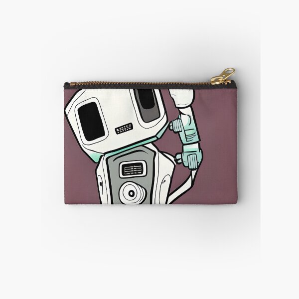 Item preview, Cute Robot on Wheels Saying Hello designed and sold by omgnovalynn.