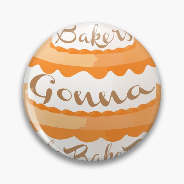 Item preview, Bakers Gonna Bake Bake Bake designed and sold by Cerulean Prints.