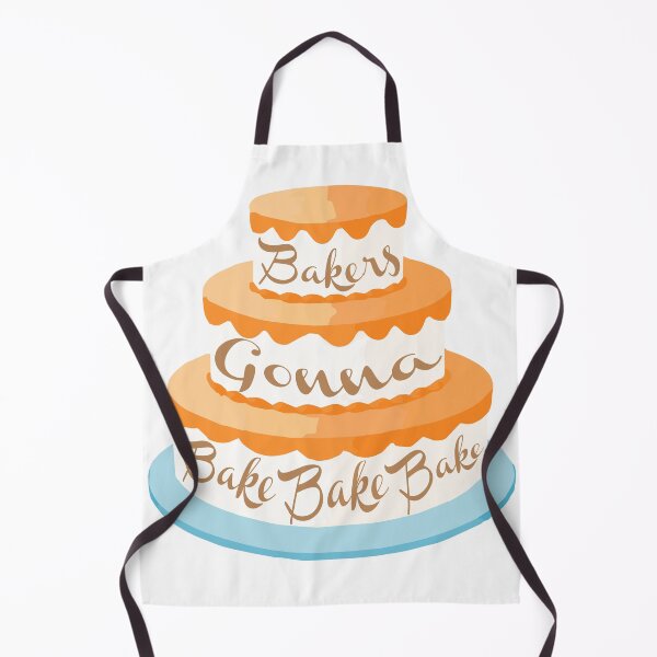 Item preview, Bakers Gonna Bake Bake Bake designed and sold by Cerulean Prints.
