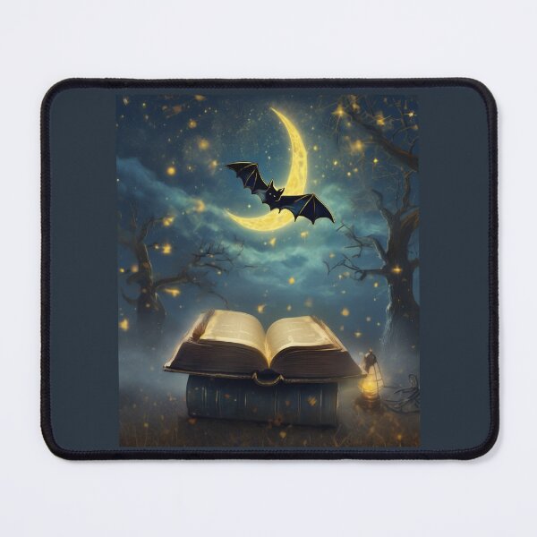 Item preview, "Mystical Grimoire: Golden Pages Under a Starry Night" designed and sold by Artisticanvas.