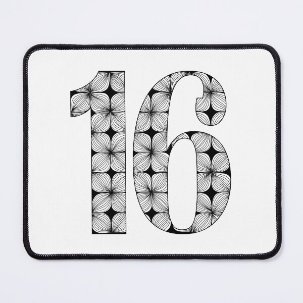 Item preview, Number 16 Pattern designed and sold by JodieMarieArt.