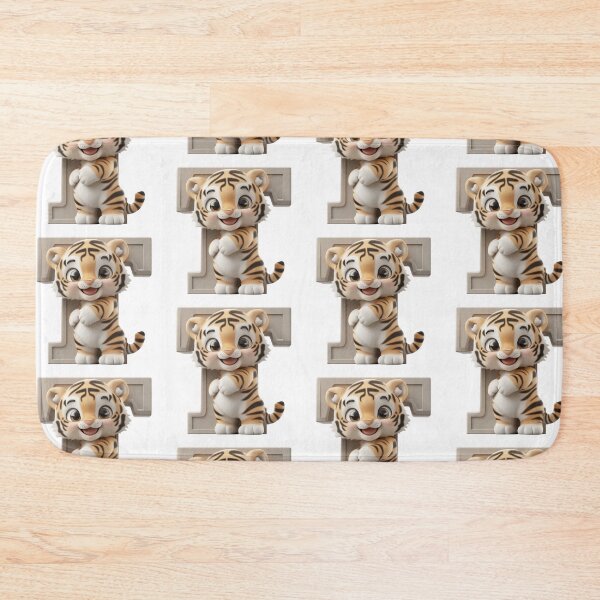 Item preview, Tiger with letter T designed and sold by zirca31.