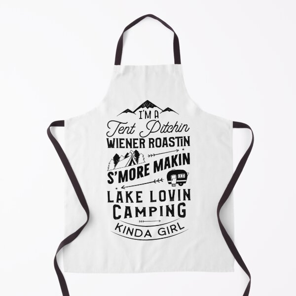 Item preview, I'm a Tent Pitchin Wiener Roastin S'More Makin Lake Lovin Camping Kinda Girl designed and sold by TheCampingHiker.