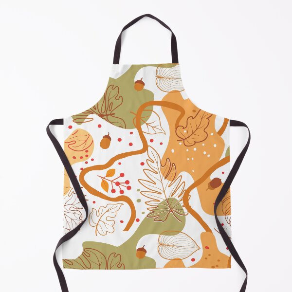 Item preview, Fall leaves whimsical pattern designed and sold by Designsderemi.