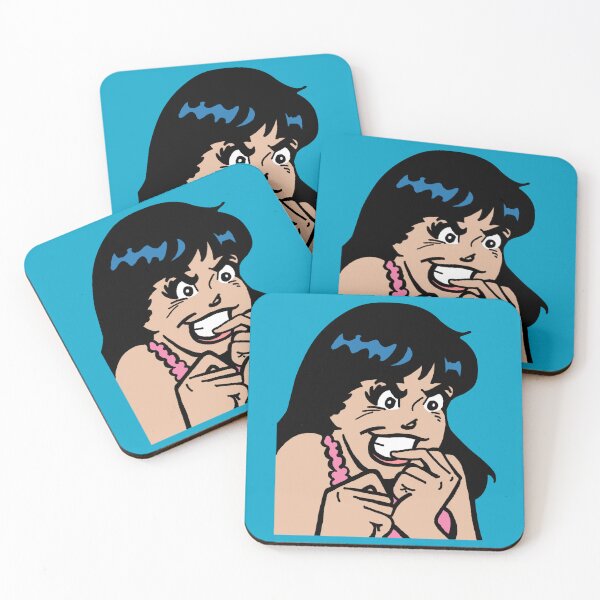 Item preview, Veronica Style Retro Pop Art Comic Blue Graphic designed and sold by wmxdesign.