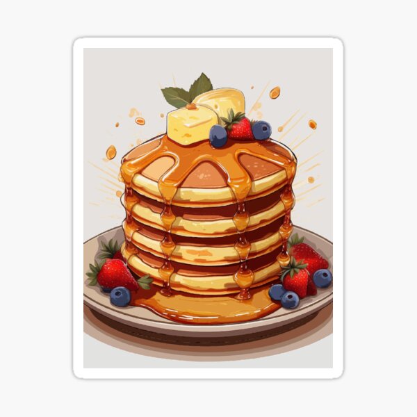 Item preview, Flipping Delicious: National Pancake Day designed and sold by bb-15artstudio.