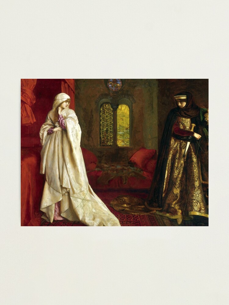 Fair Rosamund and Queen Eleanor - Frank Cadogan Cowper Photographic Print