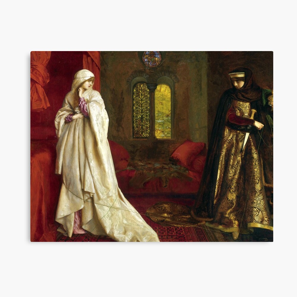 Fair Rosamund and Queen Eleanor - Frank Cadogan Cowper Photographic Print