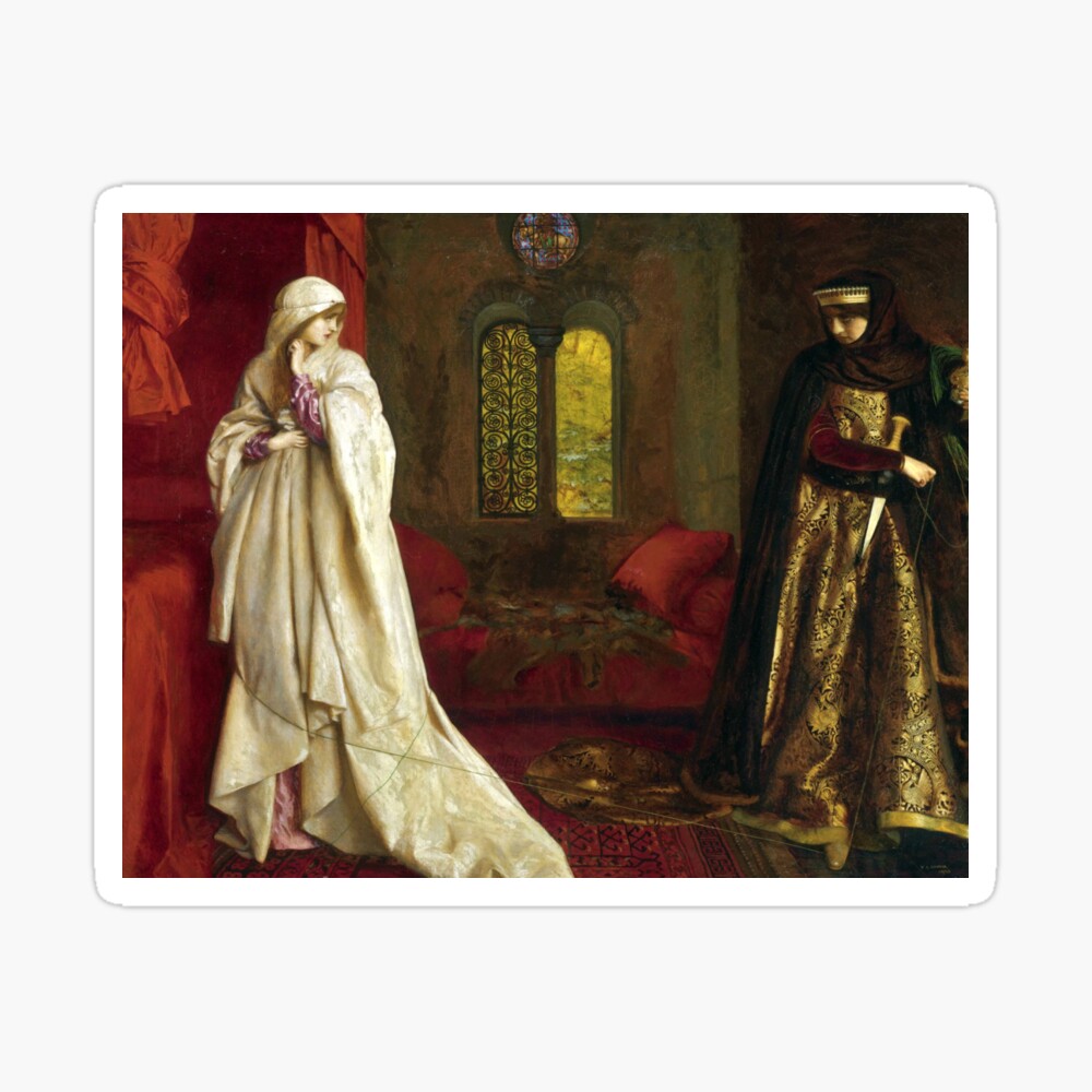Fair Rosamund and Queen Eleanor - Frank Cadogan Cowper Photographic Print
