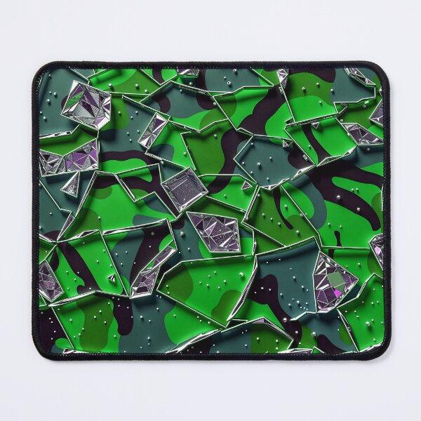 Item preview, Abstract Camouflage Shattered Glass Crystals Pattern Design designed and sold by TheArtOfPat.