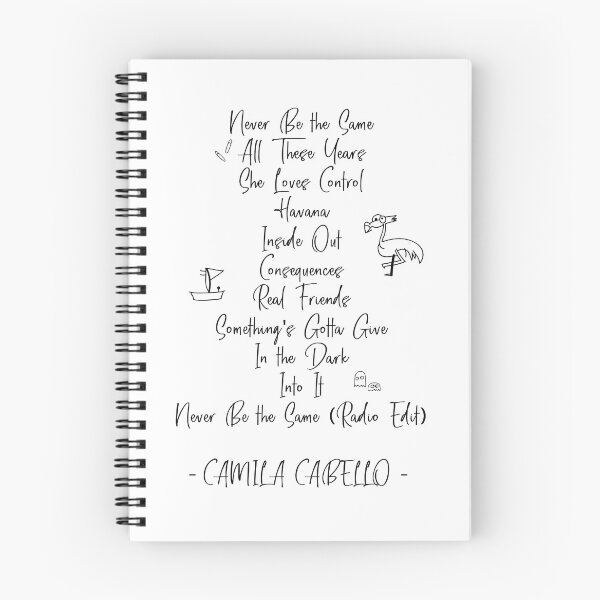 Item preview, Camila Cabello - CAMILA track list designed and sold by Laura Smithjes.
