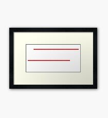 Sobchak 20 – Let's Take That Hill Framed Print