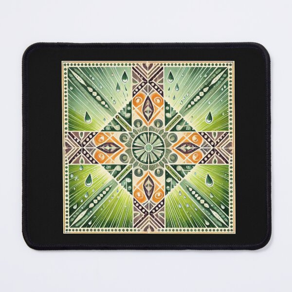 Item preview, Tribal Polynesian Abstract Sunshower Forest Design designed and sold by TribalioDesigns.
