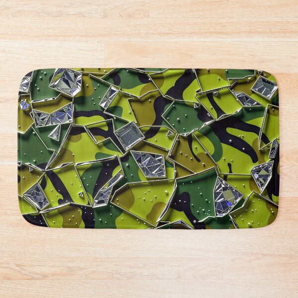 Item preview, Abstract Camouflage Shattered Glass Crystals Pattern Design designed and sold by TheArtOfPat.