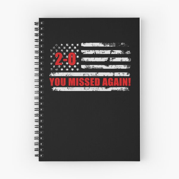 Item preview, You Missed Again 2-0 American Flag  designed and sold by varioarts.