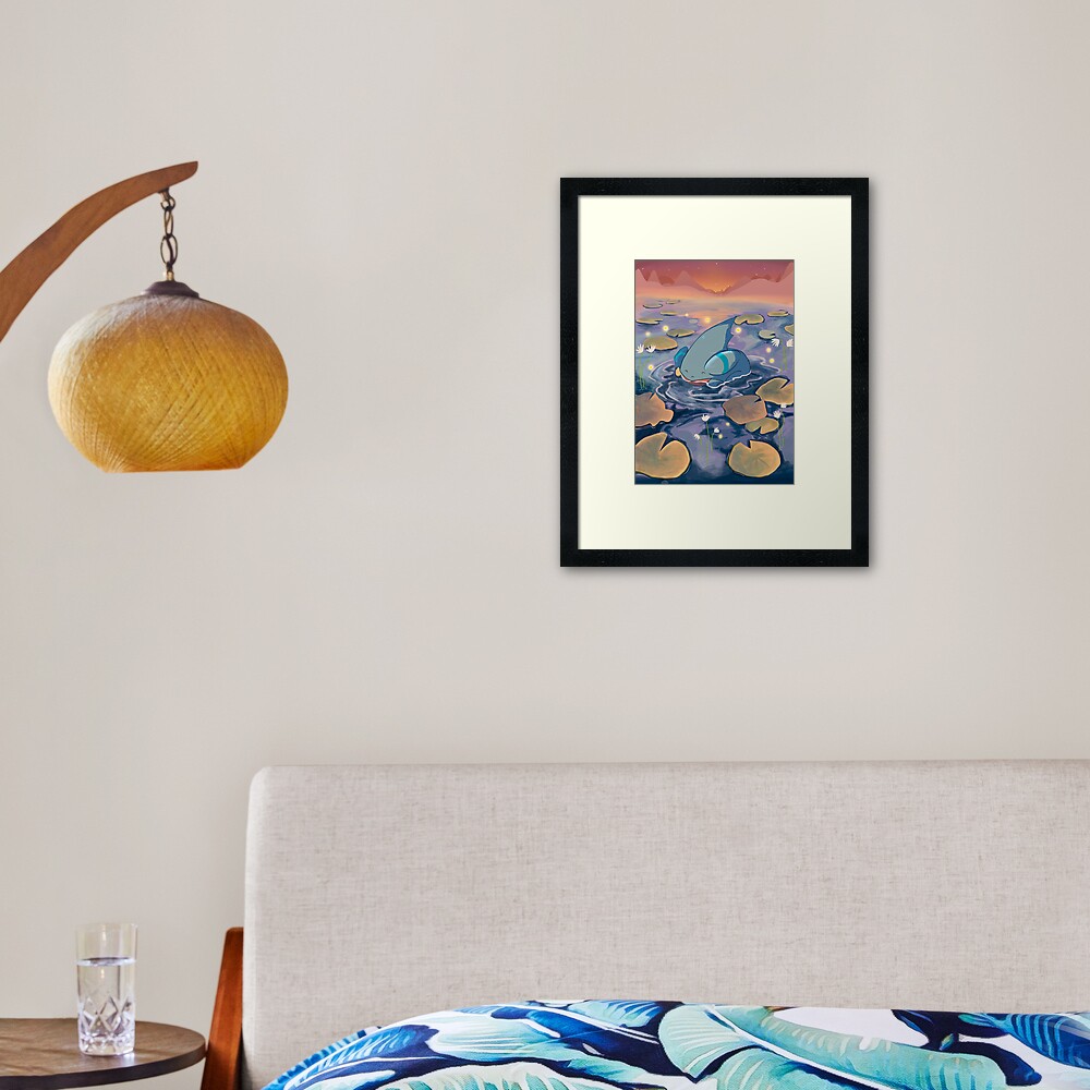 Item preview, Framed Art Print designed and sold by LadyCinnamon.