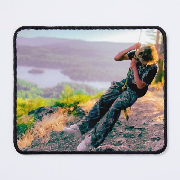 Item preview, Golden Boy Swinging on a Rope in Nature designed and sold by thisisalearcila.