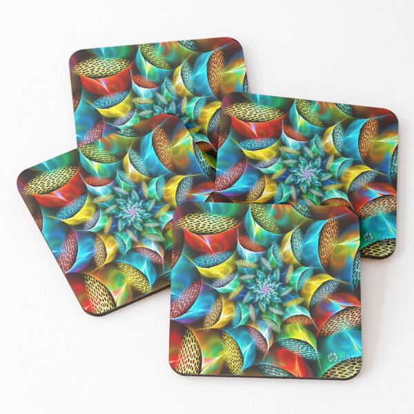 Item preview, Conic Crackle Spiral designed and sold by wolfepaw.
