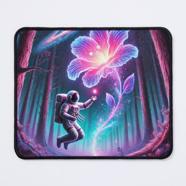 Item preview, Interstellar Discovery: Astronaut's Encounter with Cosmic Flora designed and sold by damiansart.