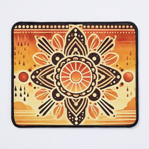 Item preview, Tribal Polynesian Abstract Sunshower Desert Design designed and sold by TribalioDesigns.
