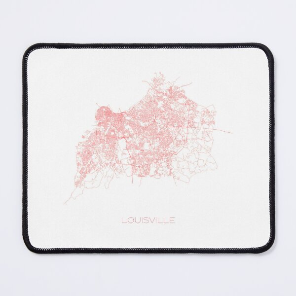 Item preview, Louisville Line Map 3 designed and sold by cattyhead.