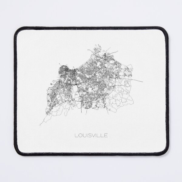 Item preview, Louisville Line Map 1 designed and sold by cattyhead.