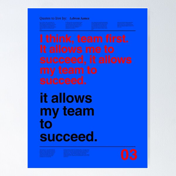 Item preview, Lebron James Quote  designed and sold by darkskinbender.