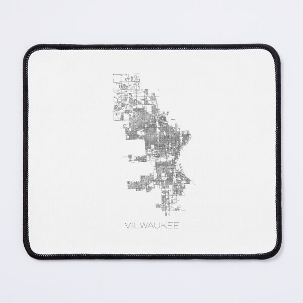 Item preview, Milwaukee Line Map 1 designed and sold by cattyhead.