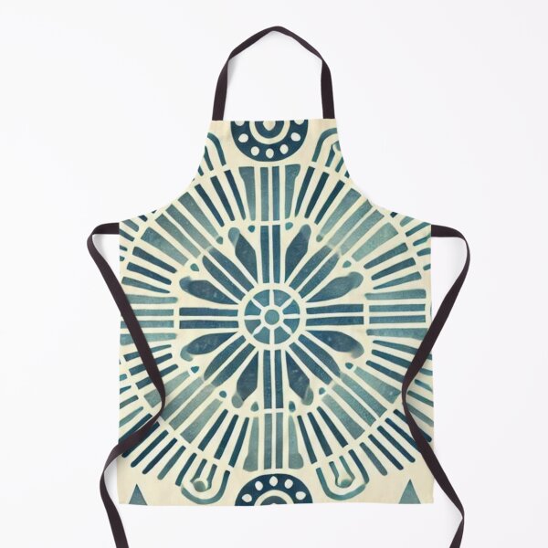Item preview, Tribal Polynesian Abstract Sunshower Blue Design designed and sold by TribalioDesigns.