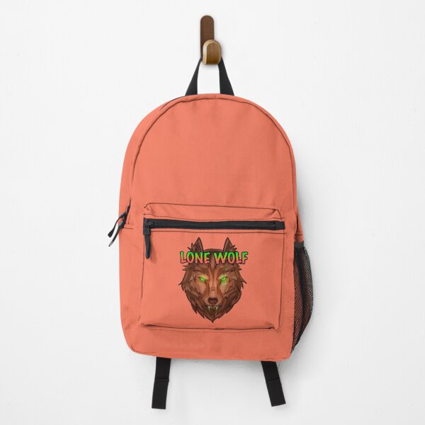 Item preview, Lone Wolf (Orange) designed and sold by ChunkyPandaArt.