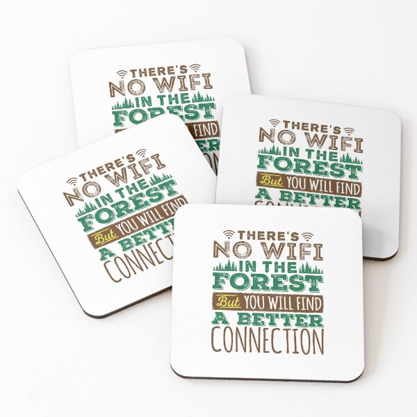 Item preview, Nature Lover There's No Wifi In The Forest But You Will Find A Better Connection designed and sold by jaygo.