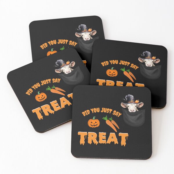 Item preview, Cow in a Pocket Pet Halloween Design designed and sold by LovelyHappyGift.