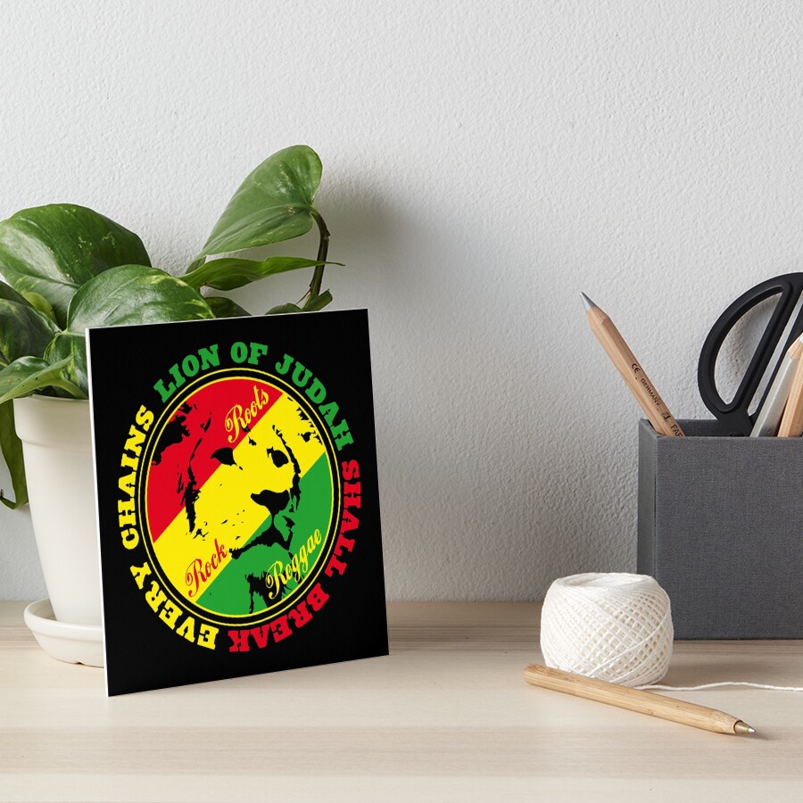 "Lion Of Judah Shall Break Every Chains, And Peace belong To Us" Art