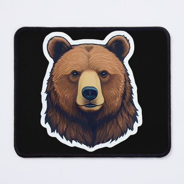 Item preview, brown bear designed and sold by nnKamu.