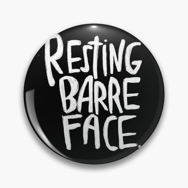 Item preview, Ballet slogan, dance, resting barre face designed and sold by danceink.
