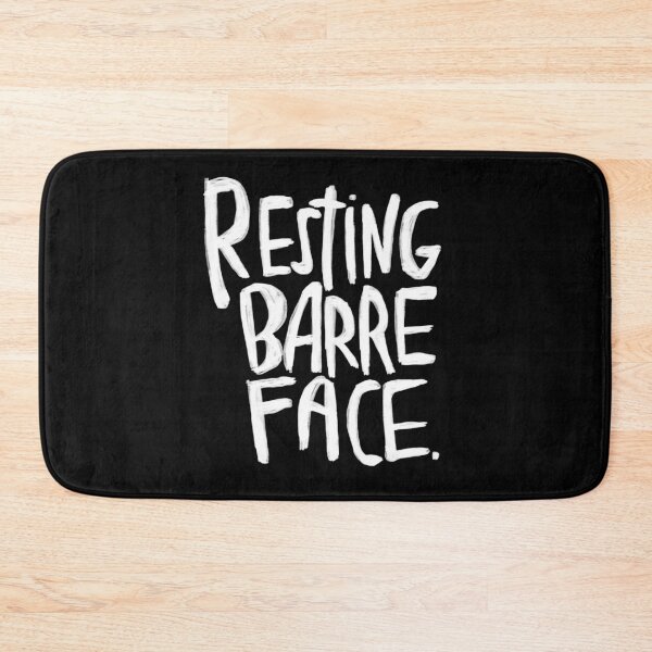 Item preview, Ballet slogan, dance, resting barre face designed and sold by danceink.