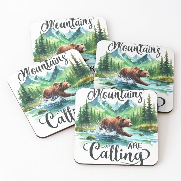 Item preview, Mountains Are Calling designed and sold by devonclemon.