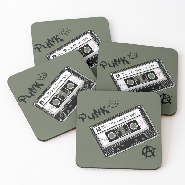 Item preview, Punk mix tape designed and sold by HarloweRose.