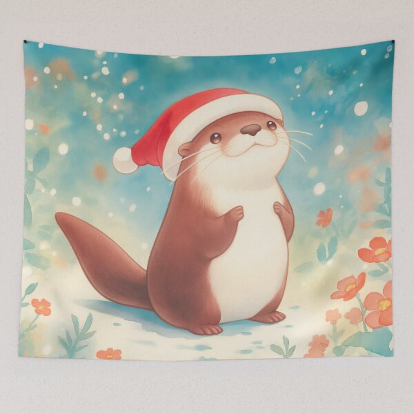 Item preview, Otterly Festive designed and sold by AshiraCreations.
