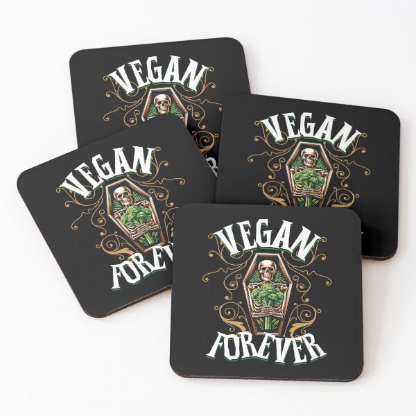 Item preview, Vegan Forever Skeleton Halloween designed and sold by Cult of Seitan.