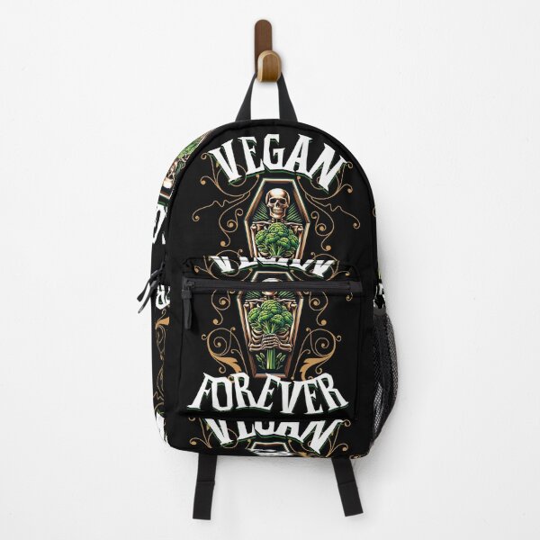 Item preview, Vegan Forever Skeleton Halloween designed and sold by Cult of Seitan.