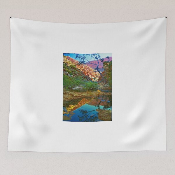 Item preview, Rockpool relections, Central Australia. designed and sold by Kevin McGennan.